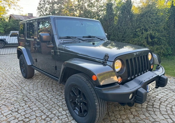 Jeep Wrangler cena 132000 przebieg: 160251, rok produkcji 2016 z Piaski małe 562